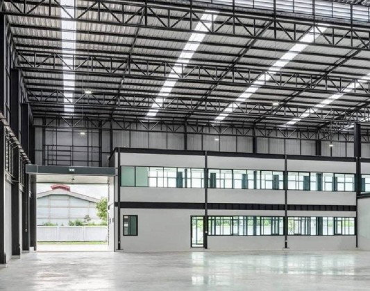รูป ให้เช่าโกดังพร้อมสำนักงาน สร้างใหม่ โครงการ EZDC เทพารักษ์ กม.24 / พื้นที่ 1,200 ตารางเมตร และ พื้นที่ 2,400 ตารางเมตร / รถเทรลเลอร์ เข้าออกได้ - รูปที่ 6/12