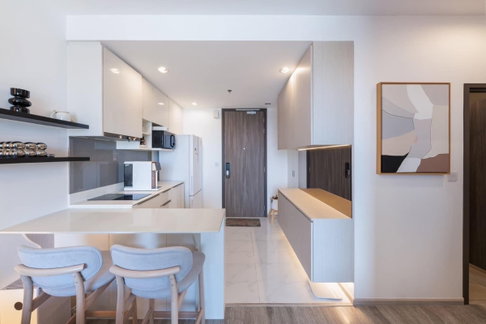 2Bed | 1Bath | BTS Udom Suk | 54sqm | THB 40,000/mo | Fl.15 — Ideo Mobi Sukhumvit 66 Bangkok