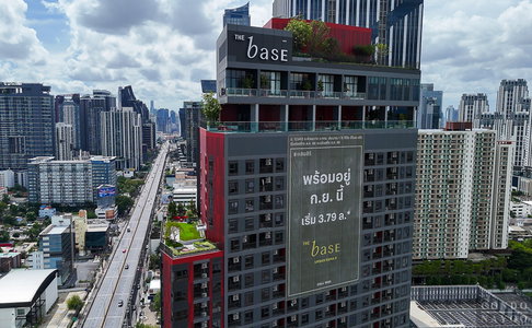 1 ห้องนอน | 1 ห้องน้ำ | MRT Phra Ram 9 | 27 ตร.ม. | 17,000 บาท/เดือน | ชั้น 20 — The Base Urban RAMA9 กรุงเทพฯ