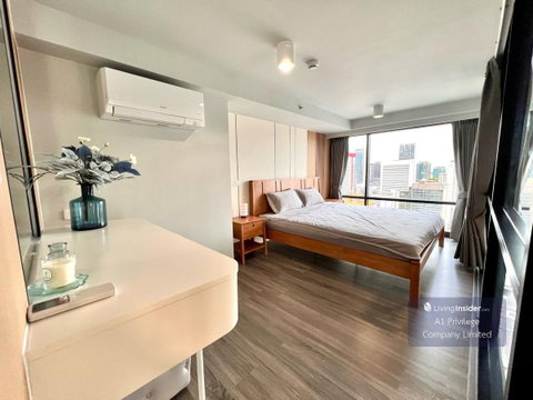 2Bed | 1Bath | MRT Sam Yan | 83sqm | THB 55,000/mo | Fl.21 — Ideo Chula - Samyan Bangkok