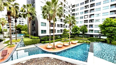 Condos for rent : 1Bed | 1Bath | BTS Punnawithi | 35sqm | THB 15,000/mo | Fl.3 — Elio Del Ray Sukhumvit 64 Bangkok