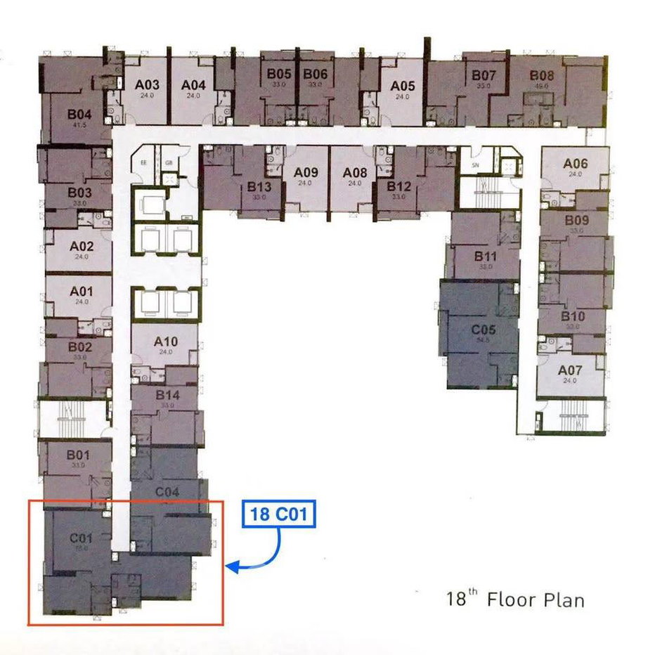 picture High-Floor 2-BR At Rhythm Sukhumvit 36-38 Near BTS Thong Lor (ID 3260617) - 15/15