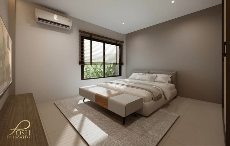 รูป หมู่บ้านพร้อมพันธ์ ป่าคลอก, ถลาง รีโนเวทใหม่ทั้งหลังในสไตล์โมเดิร์นเรียบง่าย อบอุ่น พร้อมพื้นที่ใช้สอยที่มากถึง 61 ตารางวา จอดรถได้2คัน - รูปที่ 10/15