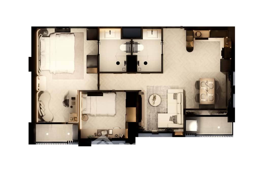 picture 2-BR Condo at The Next 1 Ruamchok in Fa Ham (ID 3263760) - 35/35