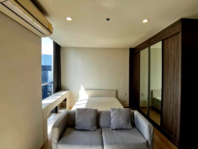 Condos for rent : 📣For Rent: Noble Revolve Ratchada (MRT Cultural Center) 2bed Fully furnished, @onestepliving