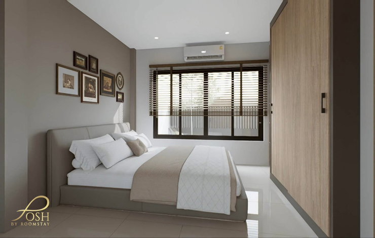 รูป หมู่บ้านพร้อมพันธ์ ป่าคลอก, ถลาง รีโนเวทใหม่ทั้งหลังในสไตล์โมเดิร์นเรียบง่าย อบอุ่น พร้อมพื้นที่ใช้สอยที่มากถึง 61 ตารางวา จอดรถได้2คัน - รูปที่ 12/15