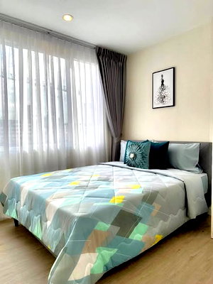 คอนโดให้เช่า : 1 ห้องนอน | 1 ห้องน้ำ | BTS Udom Suk | 31 ตร.ม. | 18,000 บาท/เดือน | ชั้น 3 — The Sky Sukhumvit กรุงเทพฯ