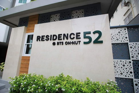 3Bed | 3Bath | BTS On Nut | 99sqm | THB 50,000/mo | Fl.6 — Residence 52 @ BTS Onnut Bangkok