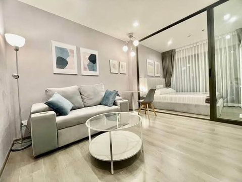 1 ห้องนอน | 1 ห้องน้ำ | MRT Bang Kraso | 31 ตร.ม. | 12,000 บาท/เดือน | ชั้น 27 — The Politan Aqua กรุงเทพฯ