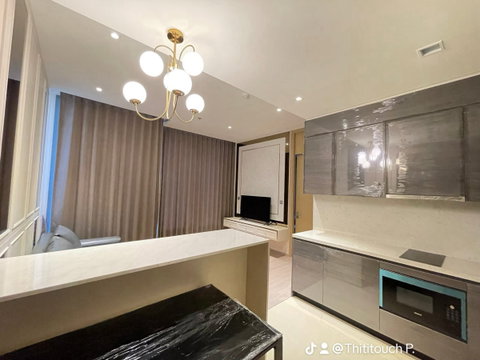 1Bed | 1Bath | BTS Asok | 51sqm | THB 48,000/mo | Fl.29 — Q Asoke Bangkok