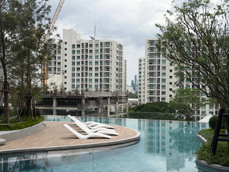 รูป ห้องแต่งใหม่ พร้อม ย้ายเข้าอยู่ Cobe รัชดา - พระราม 9 เพียง 17,000/month - รูปที่ 24/28