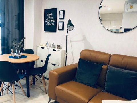 1Bed | 1Bath | BTS Phloen Chit | 35sqm | THB 30,000/mo | Fl.22 — Life One Wireless Bangkok