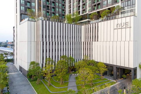 1 ห้องนอน | 1 ห้องน้ำ | MRT Si Lasalle | 31 ตร.ม. | 12,000 บาท/เดือน | ชั้น 19 — NUE Noble Srinakarin Lasalle Train กรุงเทพฯ