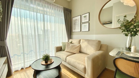 1Bed | 1Bath | BTS Udom Suk | 31sqm | THB 14,000/mo | Fl.4 — Dolce Udomsuk Bangkok