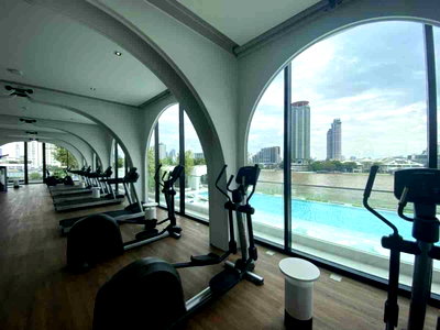 Condos for rent : 1Bed | 1Bath | BTS Krung Thon Buri | 32sqm | THB 23,000/mo | Fl.30 — Chapter Charoenkrung - Riverside Bangkok