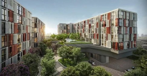 1 ห้องนอน | 1 ห้องน้ำ | BTS Ekkamai | 31 ตร.ม. | 21,000 บาท/เดือน | ชั้น 8 — Taka Haus กรุงเทพฯ