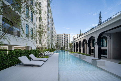 1Bed | 1Bath | MRT Phra Ram 9 | 36sqm | THB 16,000/mo | Fl.6 — Aspire Asoke-Ratchada Bangkok