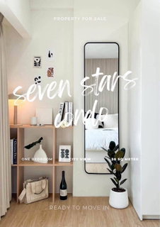รูปภาพ Seven star condo : Rent : เช่าเพียง 9,000บ/ด 🌻พร้อมเข้าวันที่ 5 ต.ค. นี้ พร้อมจอง‼️