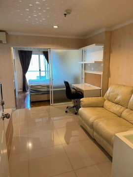 1 ห้องนอน | 1 ห้องน้ำ | MRT Phra Ram 9 | 37 ตร.ม. | 16,000 บาท/เดือน | ชั้น 7 — Lumpini Place Rama 9 กรุงเทพฯ