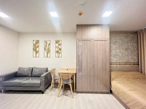 Studio | 1Bath | BTS Bang Chak | 24sqm | THB 15,000/mo | Fl.8 — Plum Condo Sukhumvit 62 Bangkok