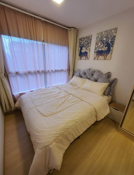 1Bed | 1Bath | MRT Ratchadaphisek | 26sqm | THB 10,000/mo | Fl.6 — Plum Rangsit Fresh Bangkok