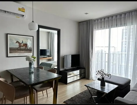 2 ห้องนอน | 1 ห้องน้ำ | ARL Ramkhamhaeng | 51 ตร.ม. | 27,000 บาท/เดือน | ชั้น 30 — The Base Garden Rama 9 กรุงเทพฯ