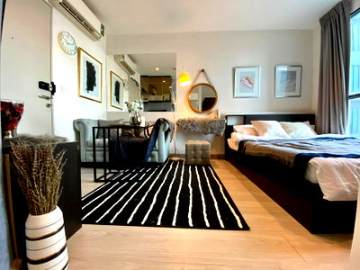 คอนโดให้เช่า : 1 ห้องนอน | 1 ห้องน้ำ | BTS Krung Thon Buri | 22 ตร.ม. | 14,000 บาท/เดือน | ชั้น 11 — Ideo Mobi Sathorn กรุงเทพฯ