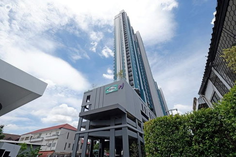 1Bed | 1Bath | BTS Yaek Lam Sali | 29sqm | THB 14,000/mo | Fl.23 — Niche Mono Ramkhamhaeng Bangkok