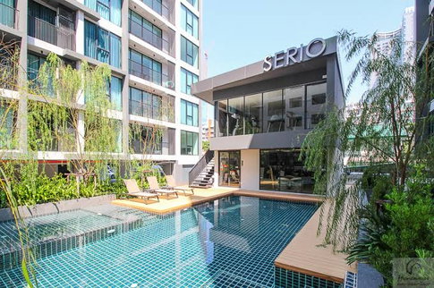 1Bed | 1Bath | BTS On Nut | 42sqm | THB 22,000/mo | Fl.3 — Serio Sukhumvit 50 Bangkok