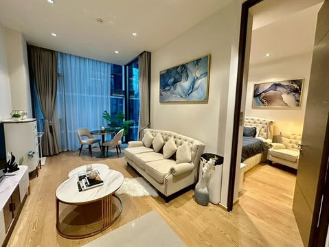 1Bed | 1Bath | BTS Chit Lom | 45sqm | THB 65,000/mo | Fl.16 — 28 Chidlom Bangkok