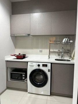 1 ห้องนอน | 1 ห้องน้ำ | MRT Phetchaburi | 36 ตร.ม. | 26,000 บาท/เดือน | ชั้น 31 — Life Asoke Rama 9 กรุงเทพฯ
