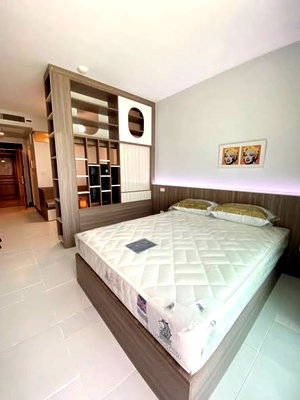 Condos for rent : Studio | 1Bath | BTS Krung Thon Buri | 35sqm | THB 12,000/mo | Fl.21 — Supalai River Place Bangkok