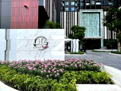 Condos for rent : 1Bed | 1Bath | ARL Makkasan | 36sqm | THB 23,000/mo | Fl.36 — Life Asoke Hype Bangkok
