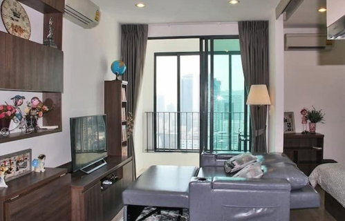 รูปภาพ 1 ห้องนอน | 1 ห้องน้ำ | MRT Sam Yan | 36 ตร.ม. | 25,000 บาท/เดือน | ชั้น 30 — Ideo Q Chula Samyan กรุงเทพฯ