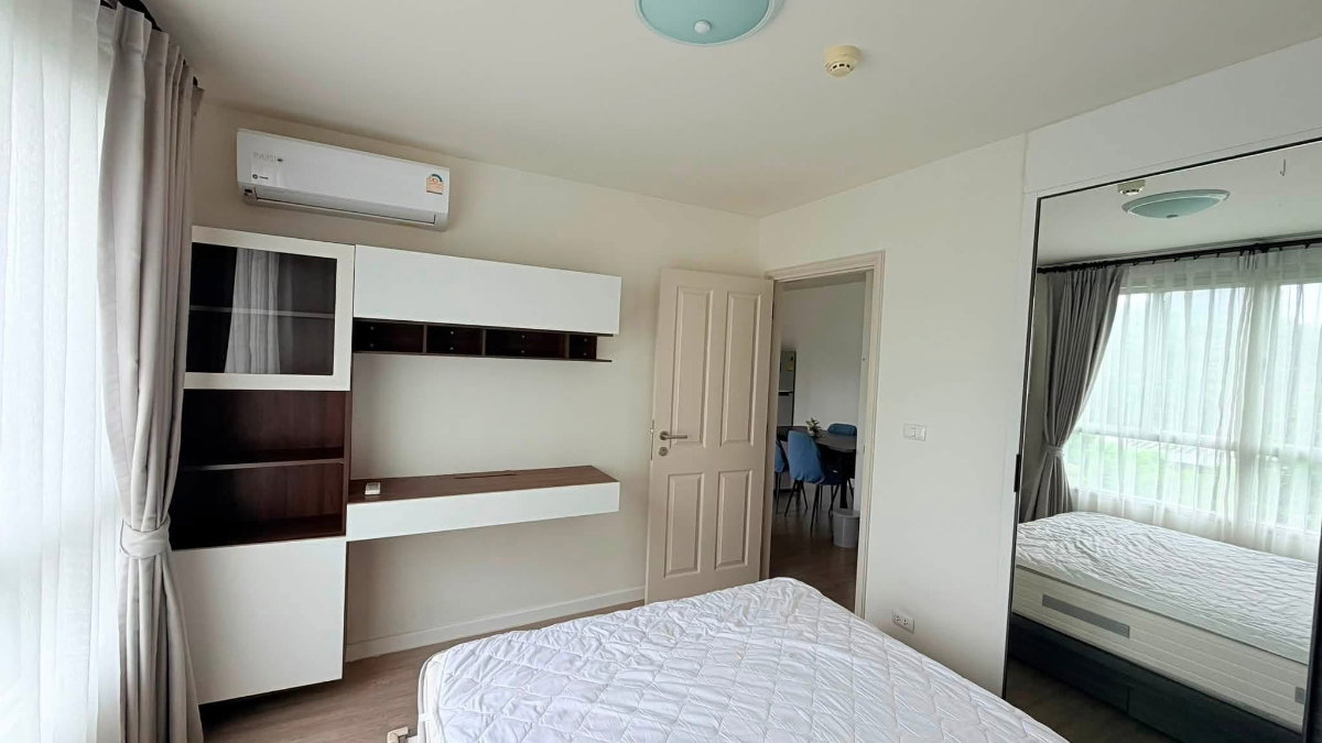 รูป 🍃 ด่วน! ให้เช่าคอนโด 2 ห้องนอน ที่ Dcondo Ping * เฟอร์ครบ พร้อมเข้าอยู่ * ทำเลดีมาก เดินทางสะดวก ติดห้างสรรพสินค้า Central Festival (สามารถเดินไปได้) - รูปที่ 8/16