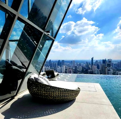Condos for rent : Studio | 1Bath | BTS Thong Lo | 24sqm | THB 18,000/mo | Fl.17 — Cloud Thonglor-Phetchaburi Bangkok