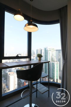 1Bed | 1Bath | MRT Sukhumvit | 36sqm | THB 35,000/mo | Fl.34 — Ashton Asoke Bangkok