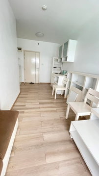 1 ห้องนอน | 1 ห้องน้ำ | MRT Phra Ram 9 | 48 ตร.ม. | 12,000 บาท/เดือน | ชั้น 1 — Space Condo Asoke-Ratchada กรุงเทพฯ
