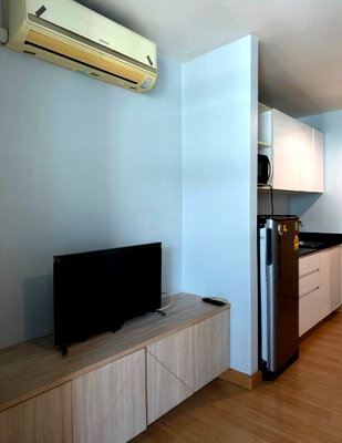 คอนโดให้เช่า : 1 ห้องนอน | 1 ห้องน้ำ | BTS Udom Suk | 29 ตร.ม. | 7,000 บาท/เดือน | ชั้น 6 — Swift Condo กรุงเทพฯ