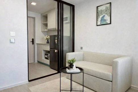 สตูดิโอ | 1 ห้องน้ำ | MRT Sutthisan | 24 ตร.ม. | 12,000 บาท/เดือน | ชั้น 7 — Atmoz Oasis กรุงเทพฯ