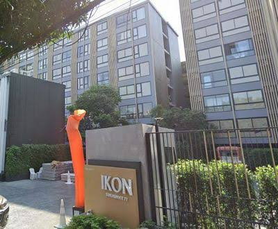 1Bed | 1Bath | BTS On Nut | 32sqm | THB 18,000/mo | Fl.4 — Ikon Sukhumvit 77 Bangkok