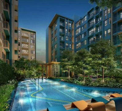 1Bed | 1Bath | BTS On Nut | 27sqm | THB 13,000/mo | Fl.6 — The Base Sukhumvit 50 Bangkok