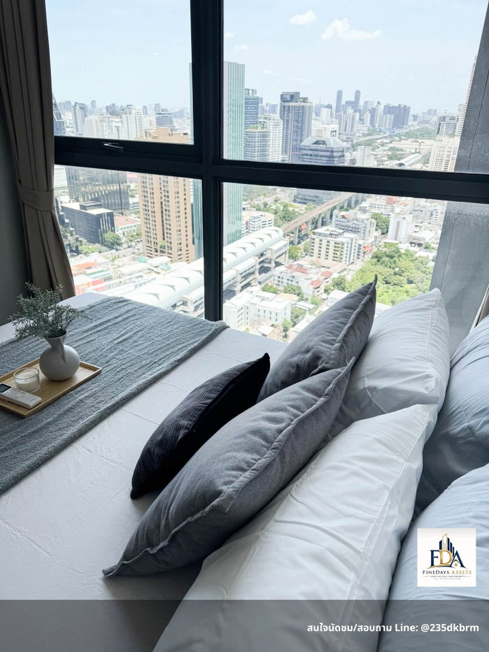 รูป FD-084564✨ ให้เช่าด่วน! คอนโด Ideo Q พญาไท 1 ห้องนอน 45 ตร.ม. ชั้นสูงวิวโล่งไม่บล็อค ติด BTS & - รูปที่ 3/15