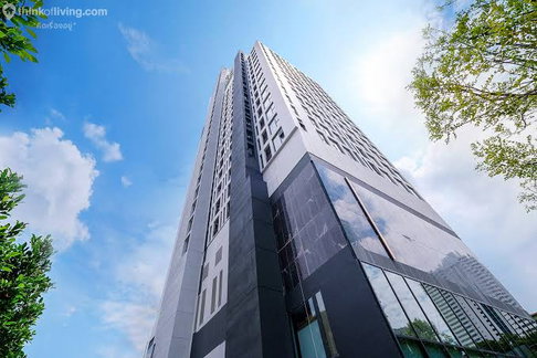 2Bed | 1Bath | MRT Sam Yan | 45sqm | THB 35,000/mo | Fl.9 — Chapter Chula-Samyan Bangkok
