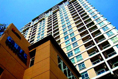 Condos for rent : 1Bed | 1Bath | BTS Udom Suk | 45sqm | THB 16,000/mo | Fl.19 — Centric Scene Sukhumvit 64 Bangkok