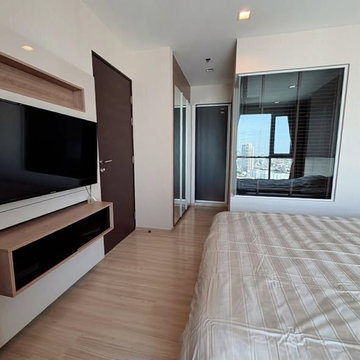 1 ห้องนอน | 1 ห้องน้ำ | BTS Saphan Taksin | 45 ตร.ม. | 26,000 บาท/เดือน | ชั้น 30 — Rhythm Sathorn กรุงเทพฯ