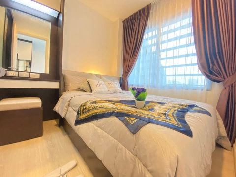 1 ห้องนอน | 1 ห้องน้ำ | MRT Phra Ram 9 | 28 ตร.ม. | 16,000 บาท/เดือน | ชั้น 23 — Rhythm Asoke 2 กรุงเทพฯ