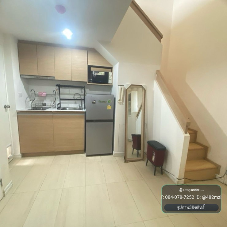 รูป 🐶🐱 Pet Friendly | Duplex 2 ชั้น | 1 ห้องนอน | 36 ตร.ม. | 11,500 บ./ด. | พร้อมเข้า 26 ต.ค. 69 | ฟรีไอซ์แลนด์ ลาดพร้าว 93 - รูปที่ 27/35