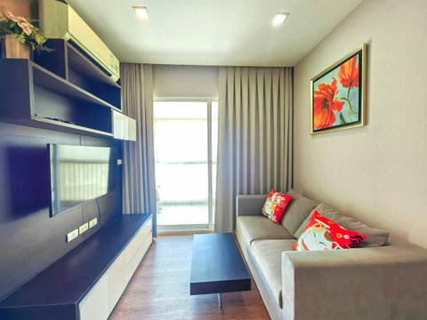 2 ห้องนอน | 2 ห้องน้ำ | BTS Bang Na | 58 ตร.ม. | 23,000 บาท/เดือน | ชั้น 23 — The Coast Bangkok กรุงเทพฯ
