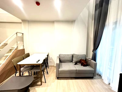 Condos for rent : 2Bed | 2Bath | BTS Khu Khot | 59sqm | THB 22,000/mo | Fl.1 — Nue Core Khukhot Station Bangkok